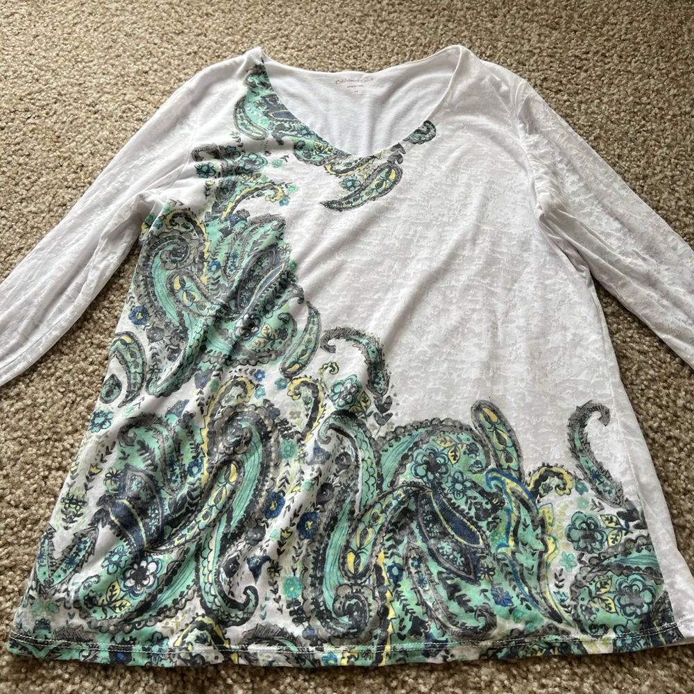 Womens long sleeve shirt